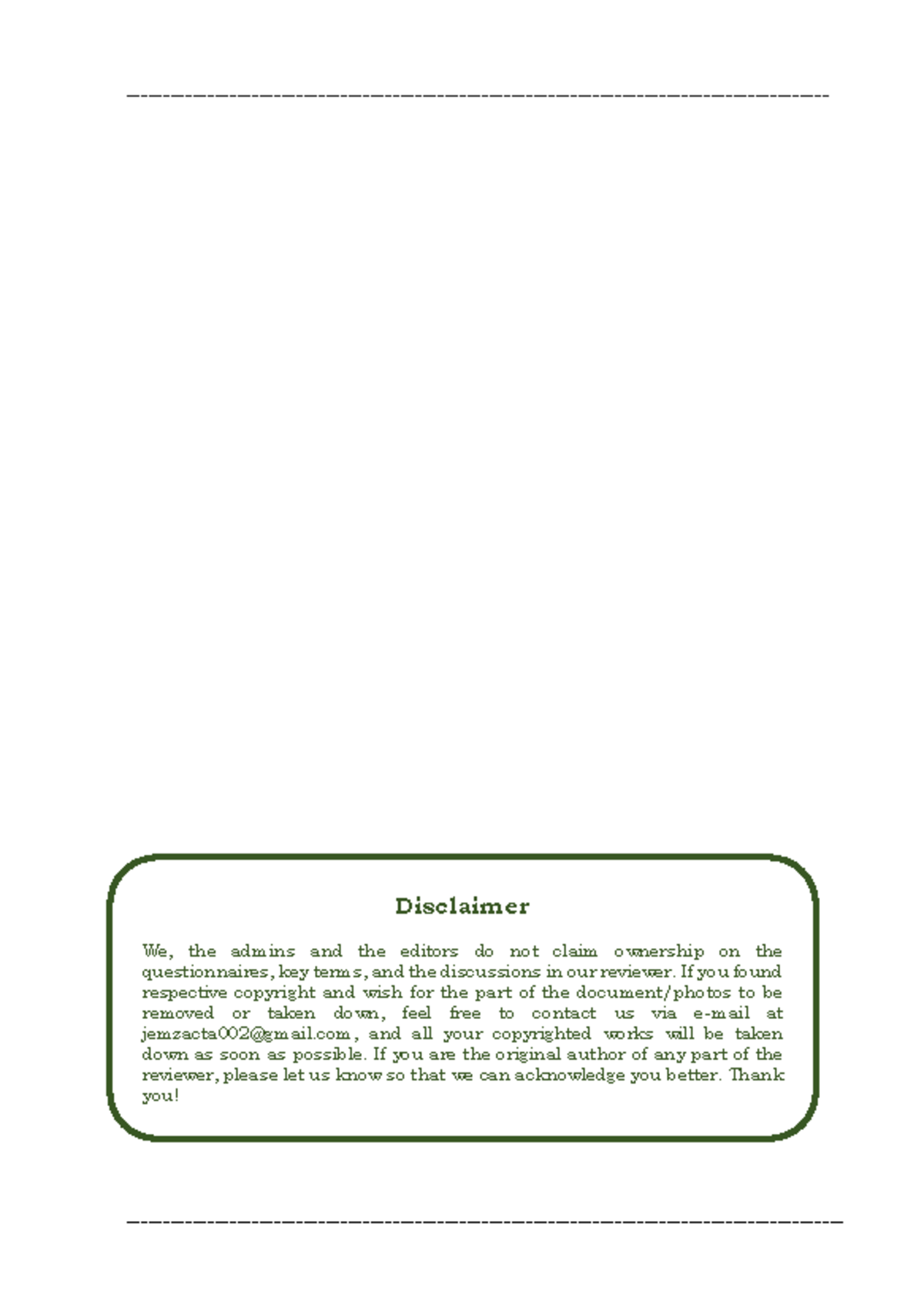 Final TM Document Guidelines and Disclaimer - Studocu