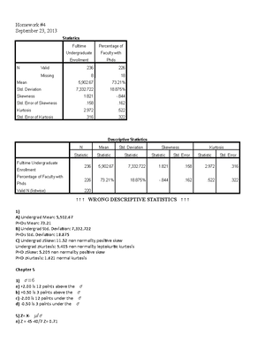 [Solved] The standard or typical average difference between the mean ...
