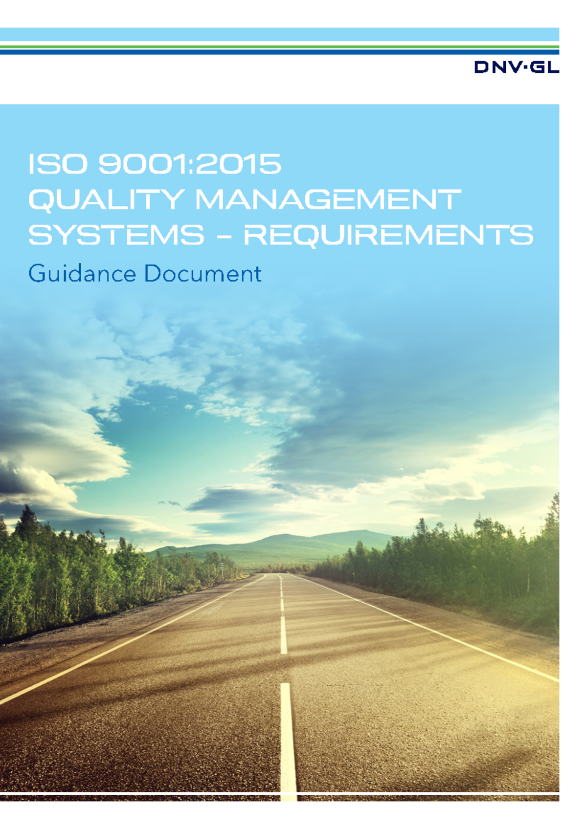 ISO 9001 2015 Guidance Document quản trị chất lượng - ISO 9001: QUALITY ...