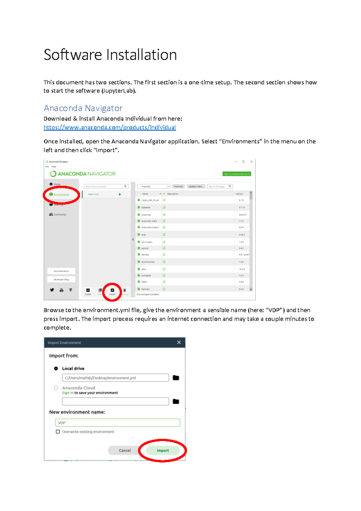 CS101 Software Installation Guide for JupyterLab Setup - Studeersnel