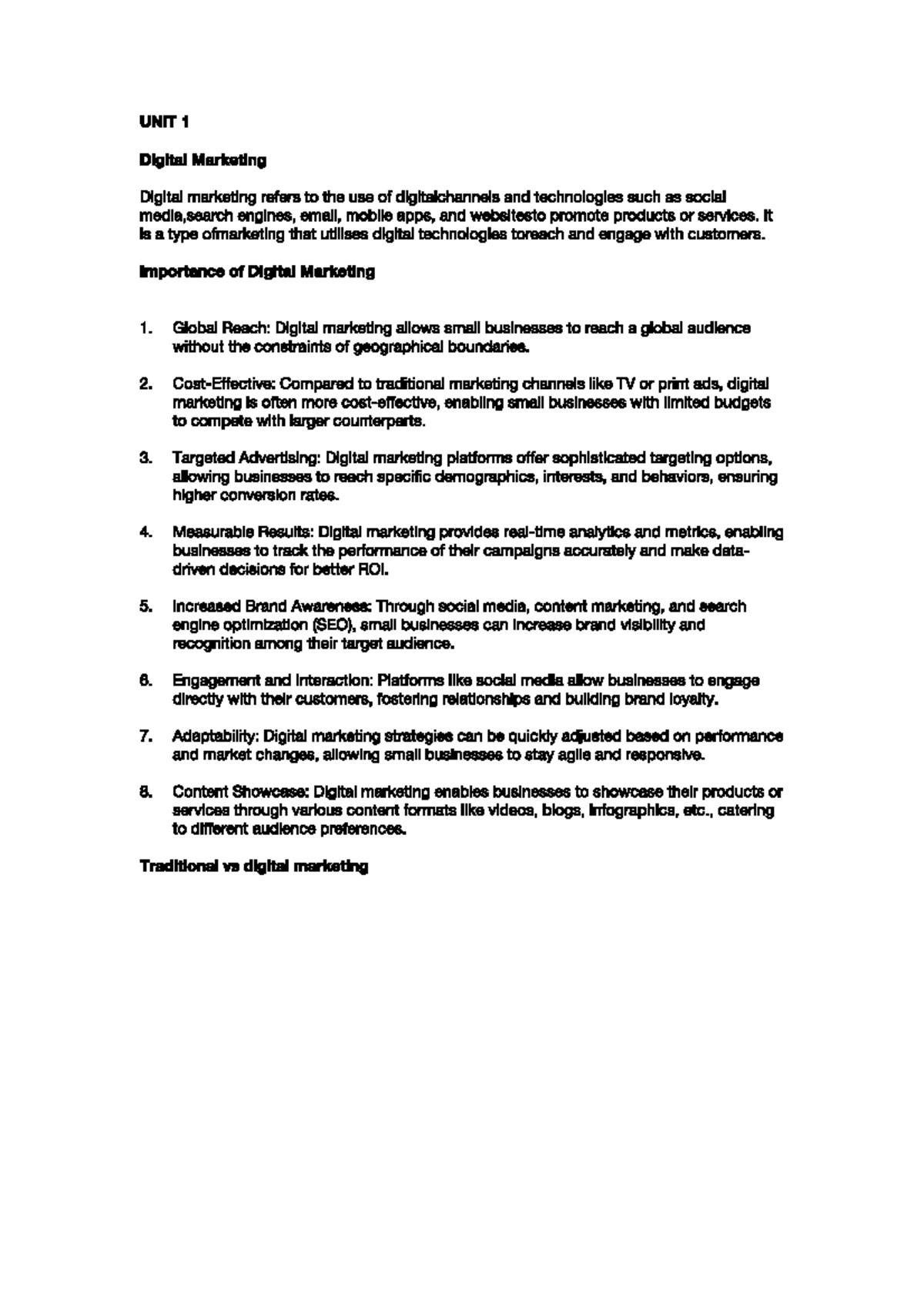 DM Notes: Comprehensive Overview and Key Concepts - Studocu