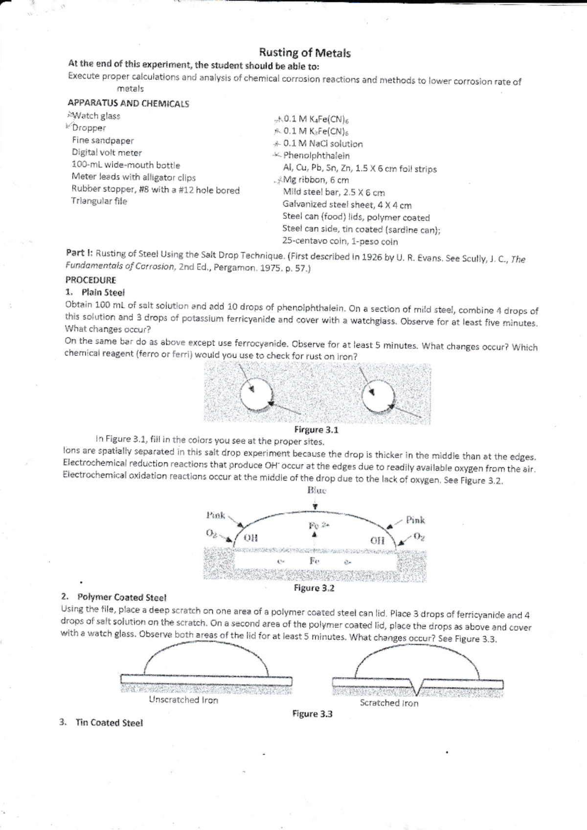 Rusting of Metals - llll Rusting of Metals At the end of this ...