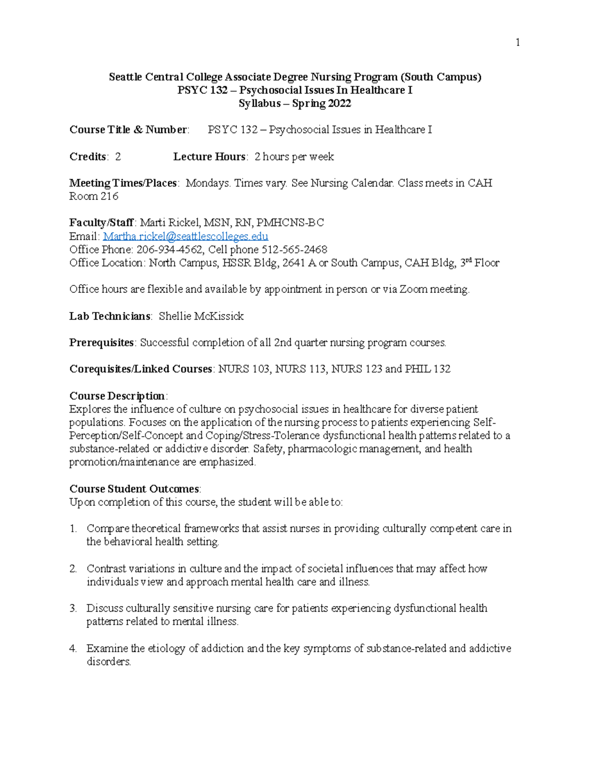 PSYC+132+Syllabus+Spring+2Rev2022 - Seattle Central College Associate ...