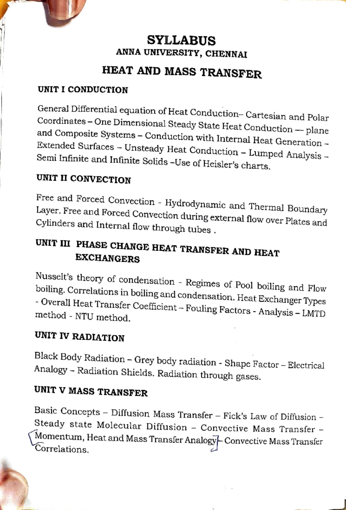 HMT Mass Transfer Notes - Concepts and Equations (256-283) - Studocu