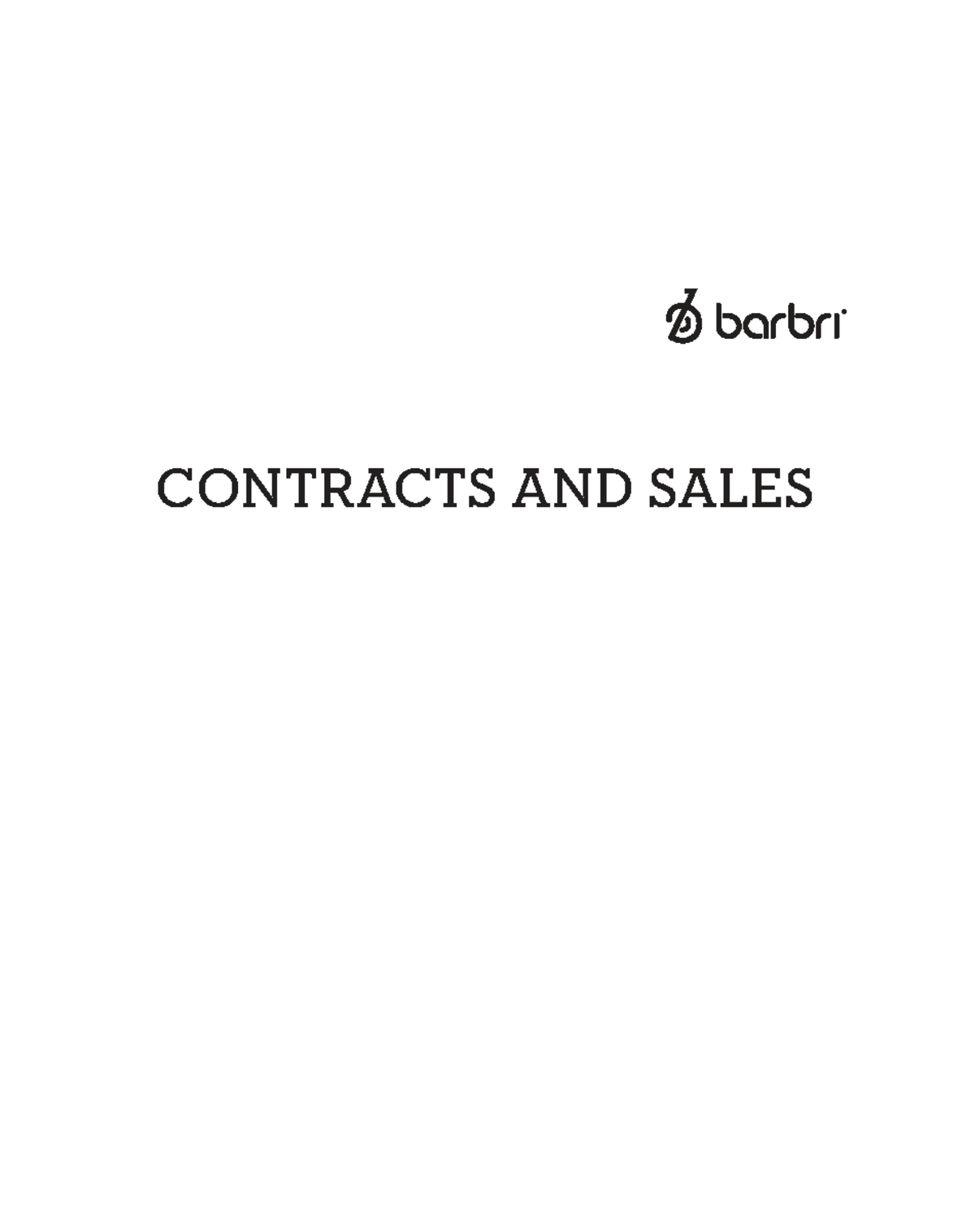 Multistate 04 Contracts and Sales Study Guide - Studocu