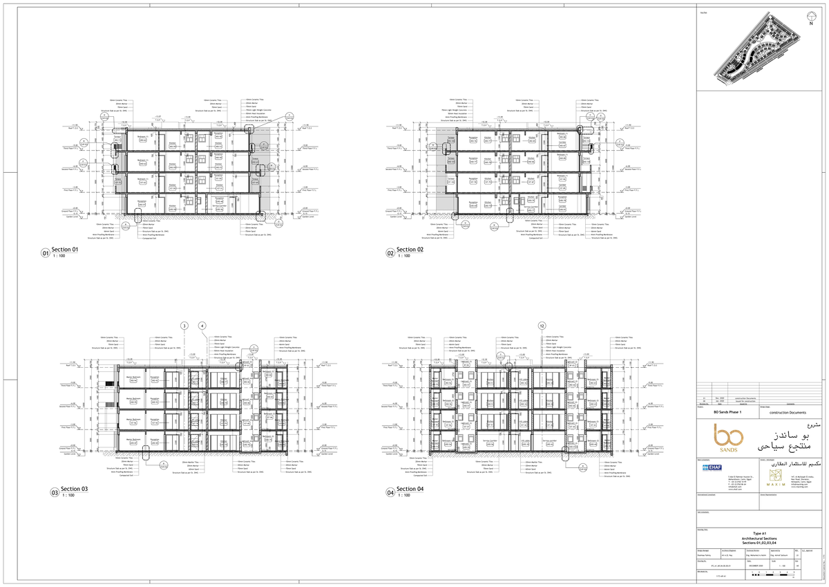 IFC.A1.AR.04.00 - Architectural Sections and Structure Slab Details ...