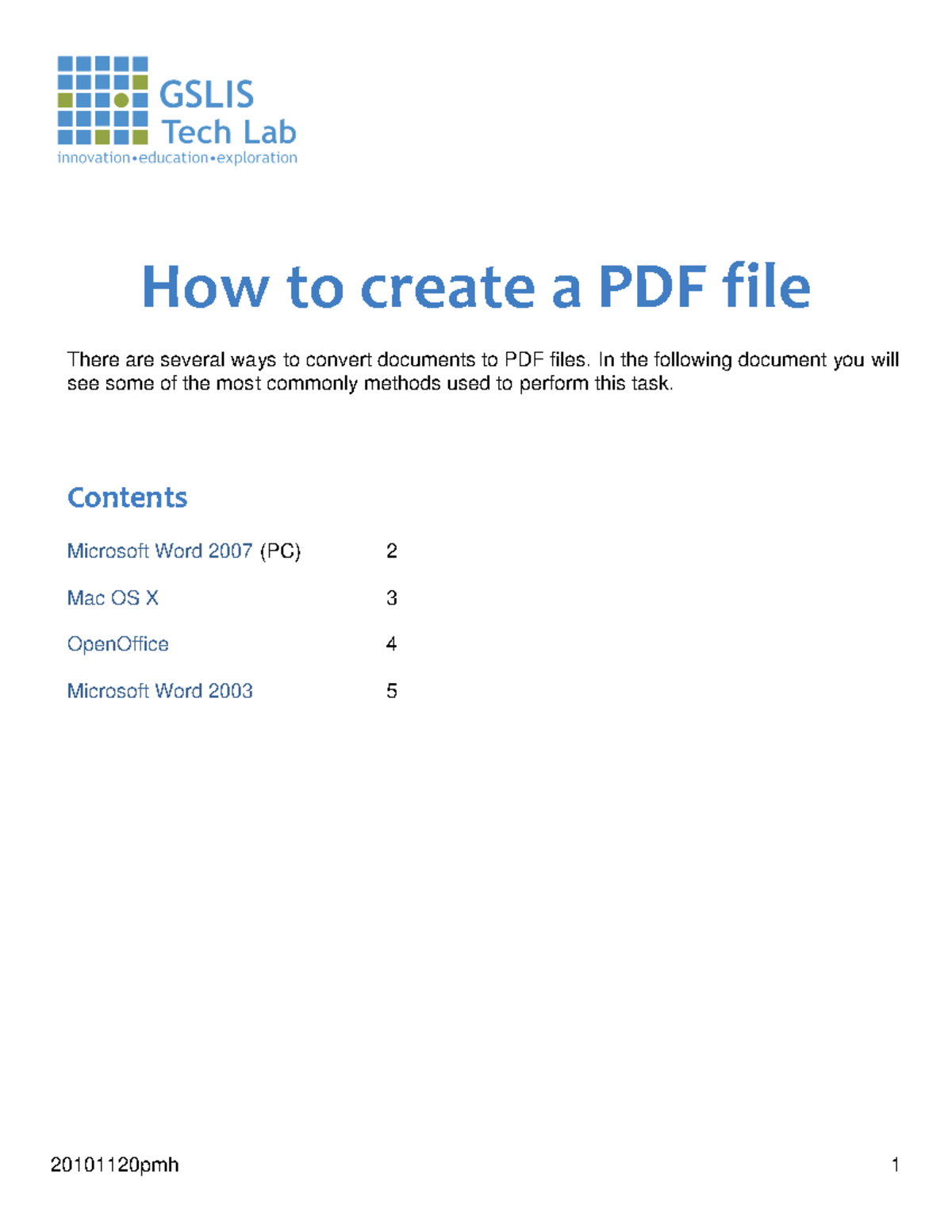 How to Create a PDF File: Methods & Instructions - Studocu