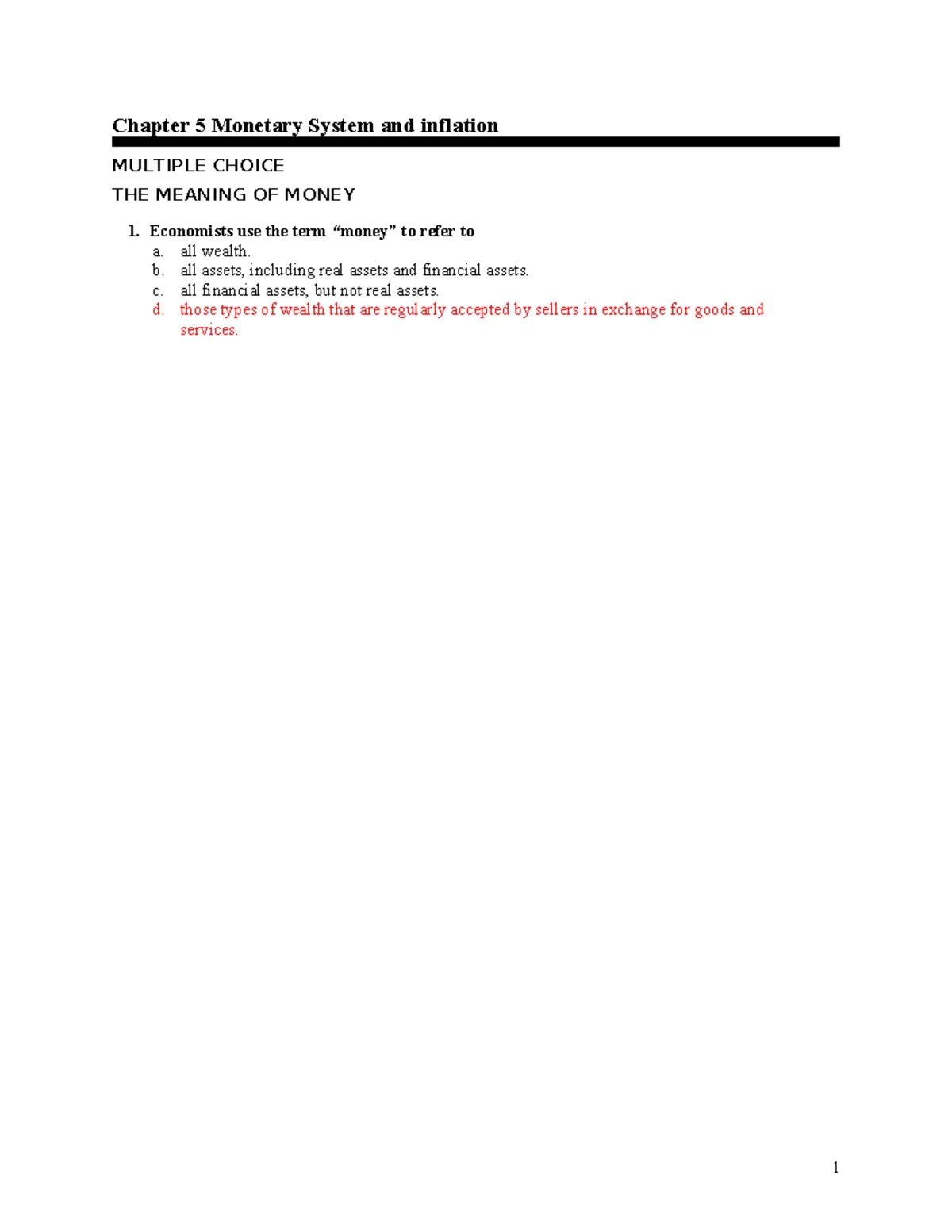 Chapter 6 Aggregate Demand and Supply Notes (ECO 2022) - Studocu
