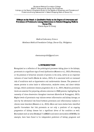 [Solved] Review of Related Literature RRL on Food Accessibility ...