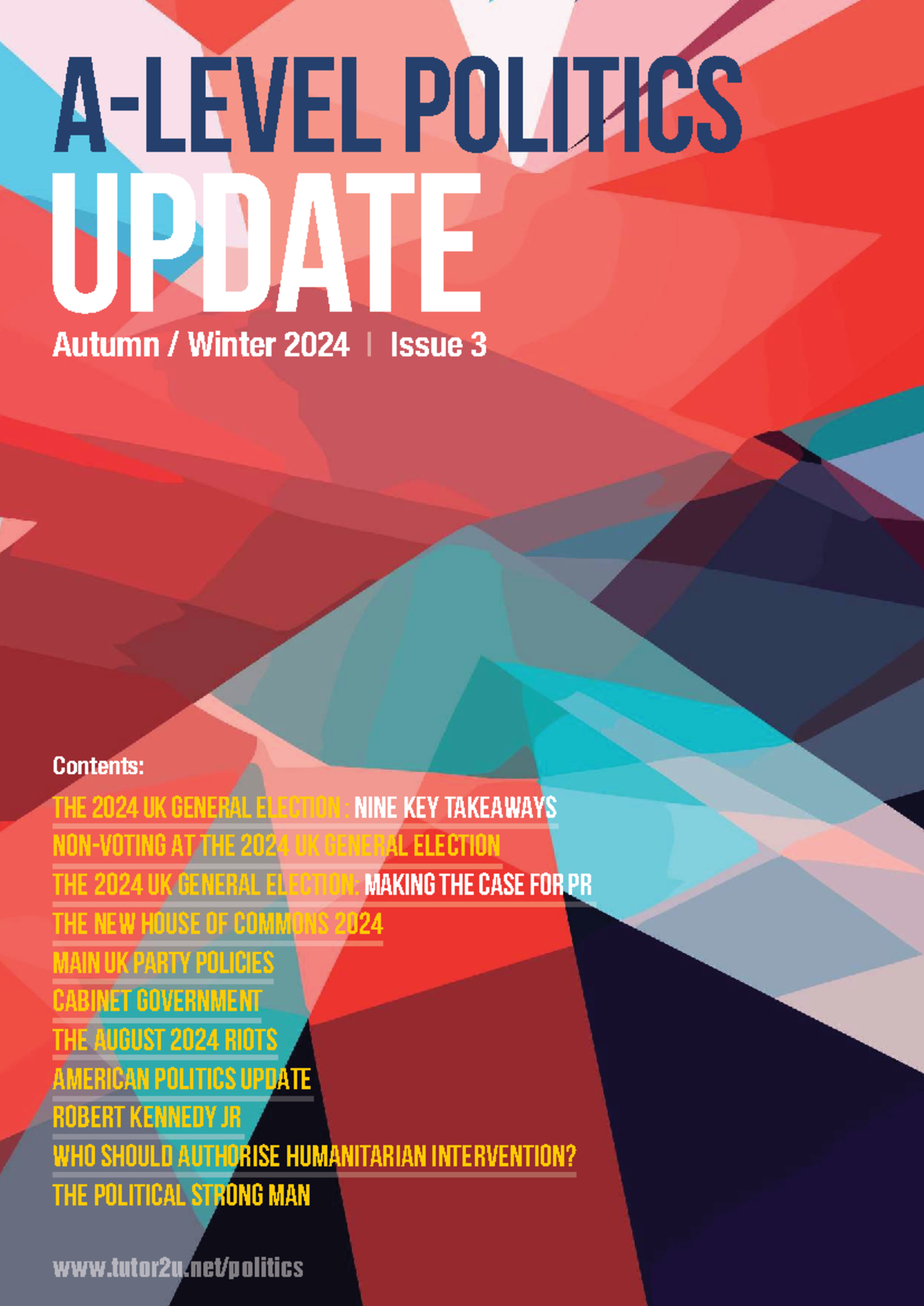 A Level Politics Update: Autumn Winter 2024 Issue 3 Analysis - Studocu
