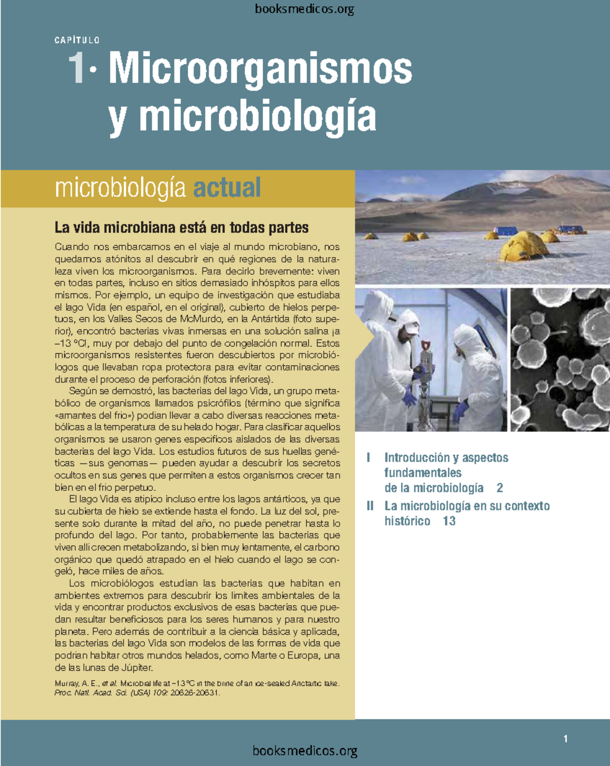 Biología de los Microorganismos: CAPÍTULO 1 - Microbiología Actual ...