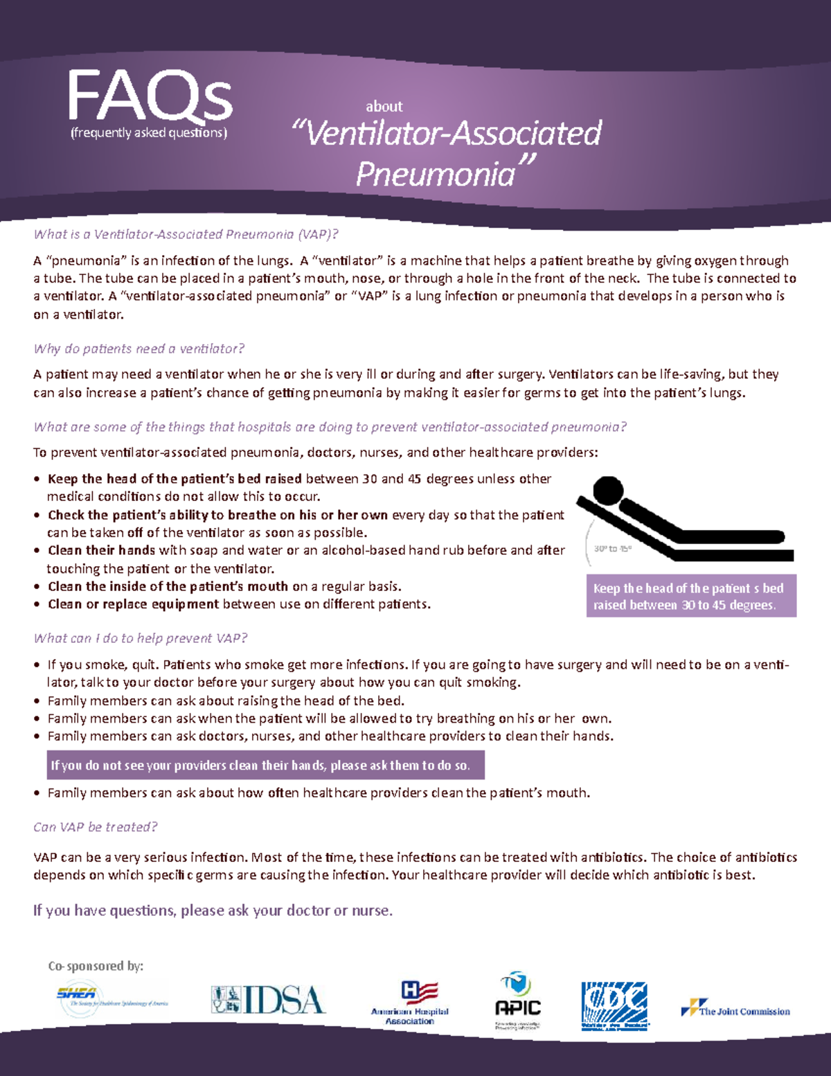 FAQs on Ventilator-Associated Pneumonia (VAP) - Key Info