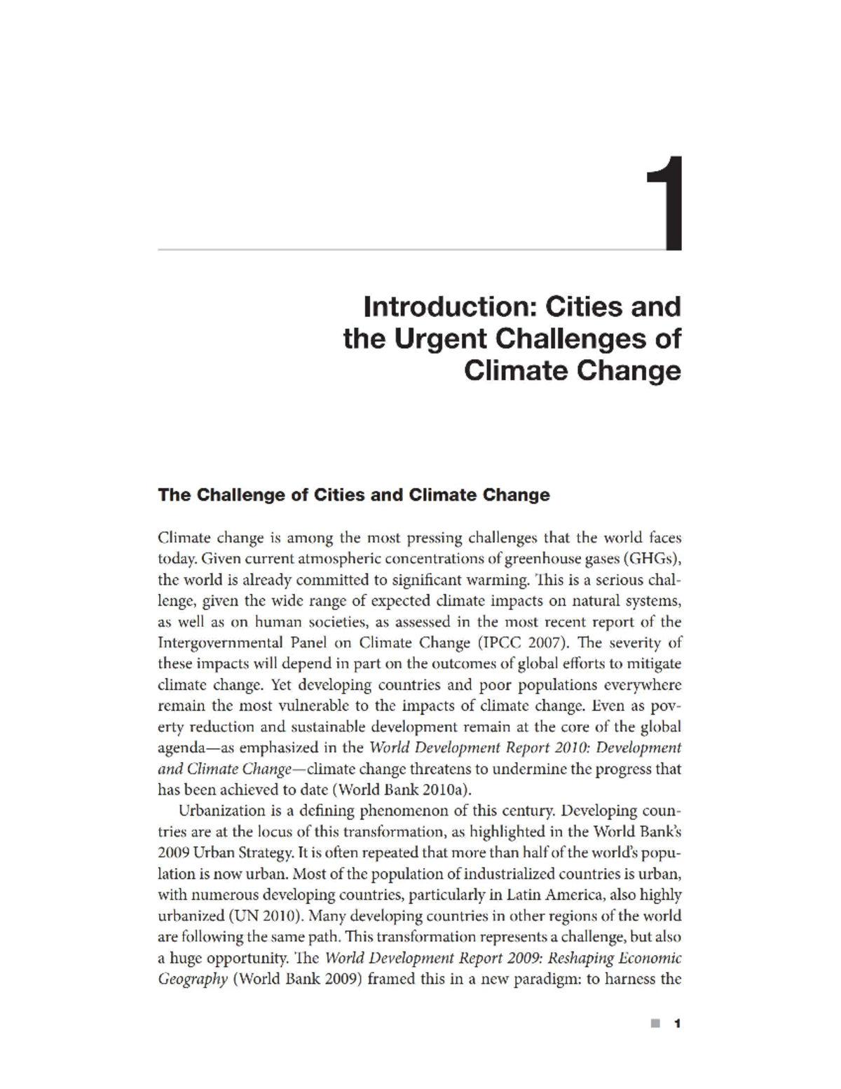 CITIES 101: Urgent Climate Change Challenges and Solutions - Studocu