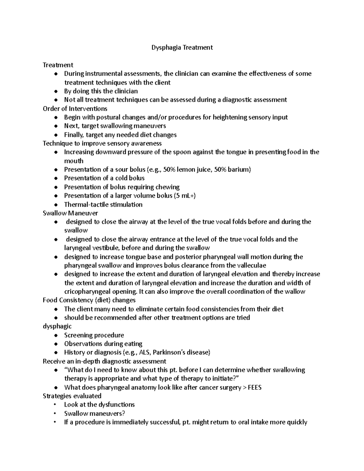 Handout Postextubation Dysphagia Speech Therapy