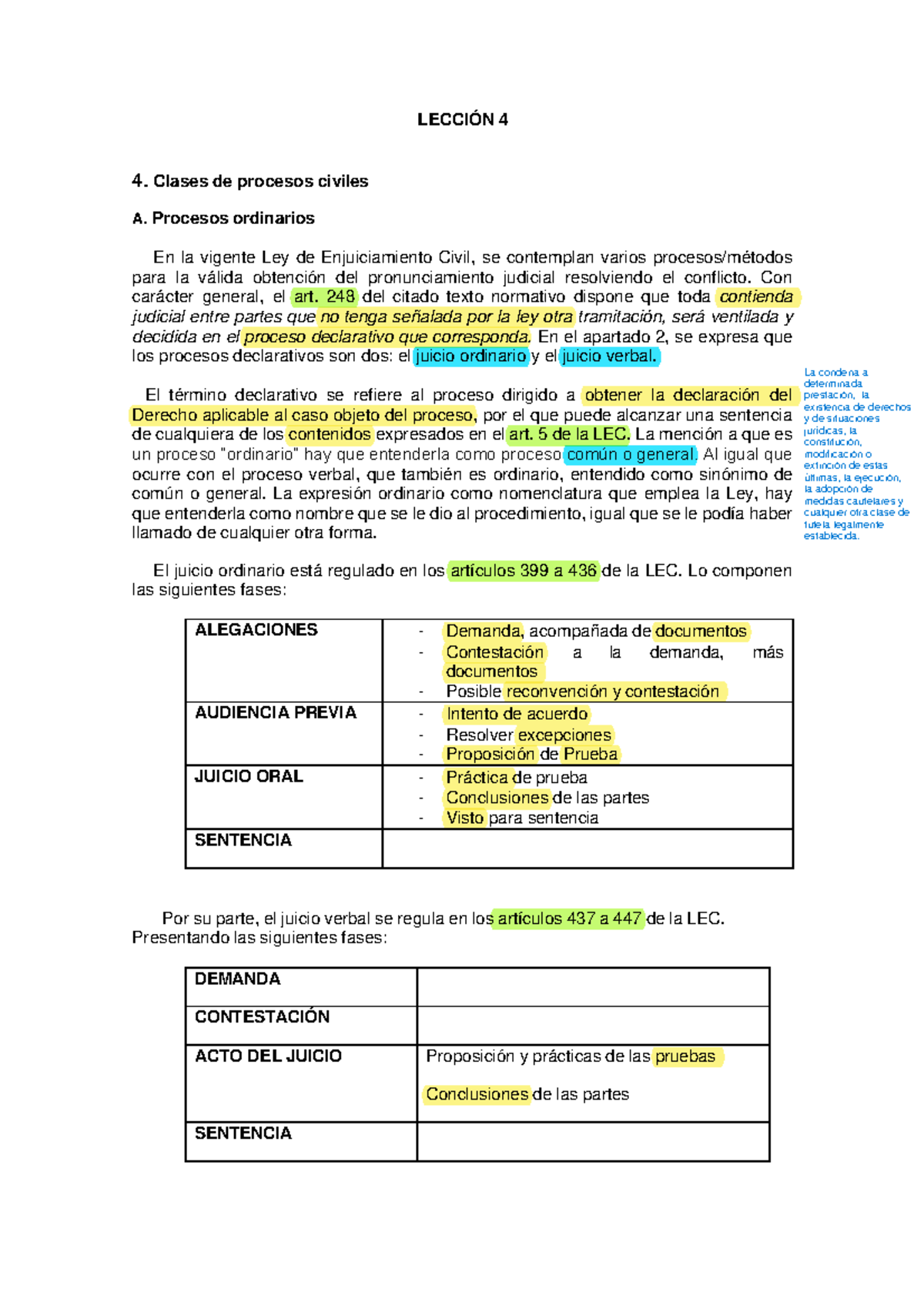 Leccion 4 - Apuntes y resumen del manual de la asignatura. - LECCIÓN 4 ...