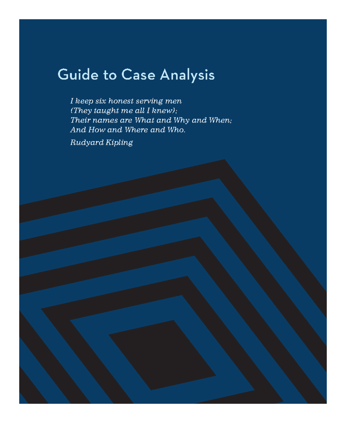 CA2 Strategy: Comprehensive Guide to Case Analysis Techniques - Studocu