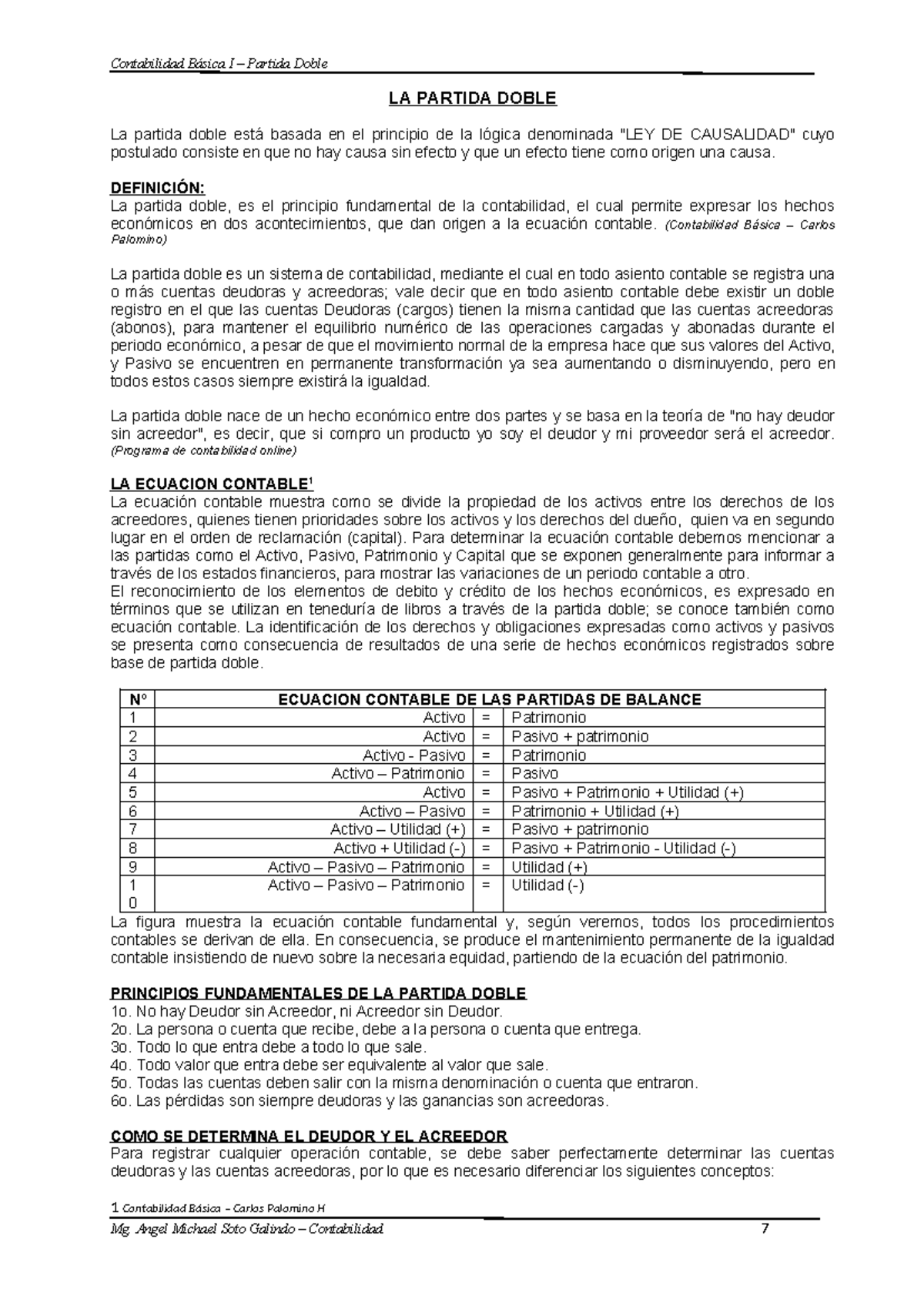 La Partida Doble en Contabilidad: Principios y Ejercicios Prácticos - Document Preview