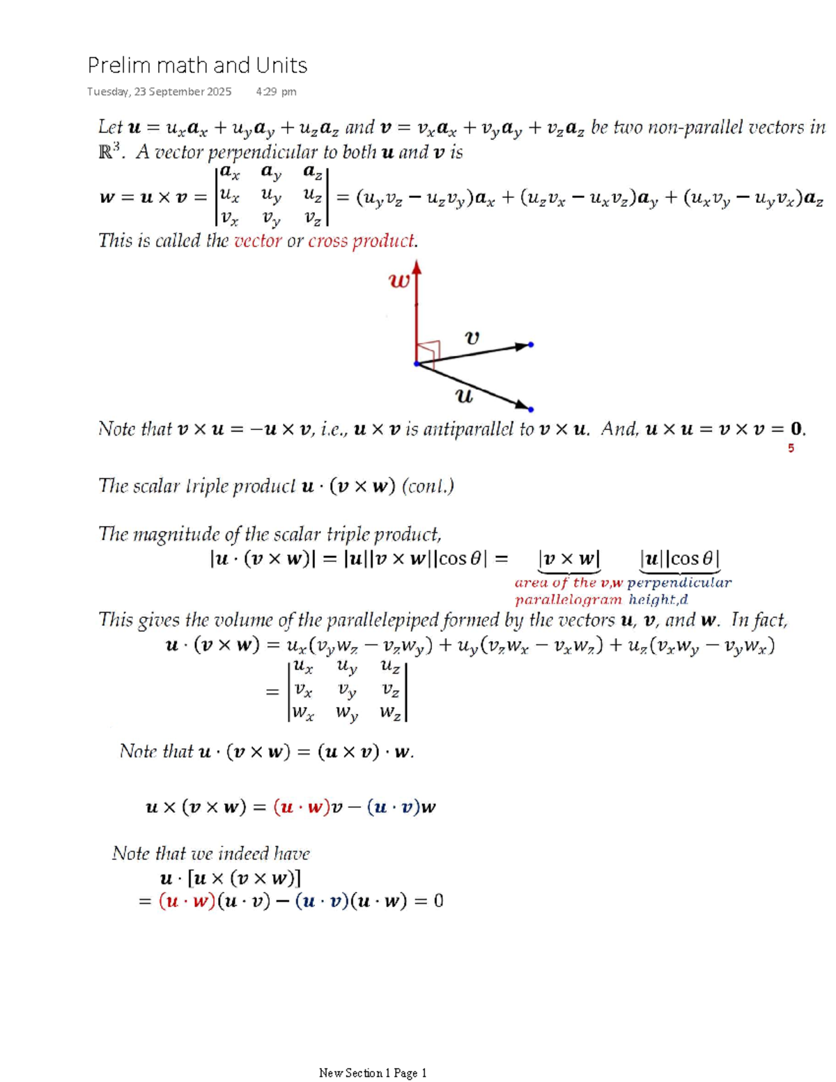 PC2020 Cheatsheet Preliminary Math - PC2020 - Prelim math and Units ...