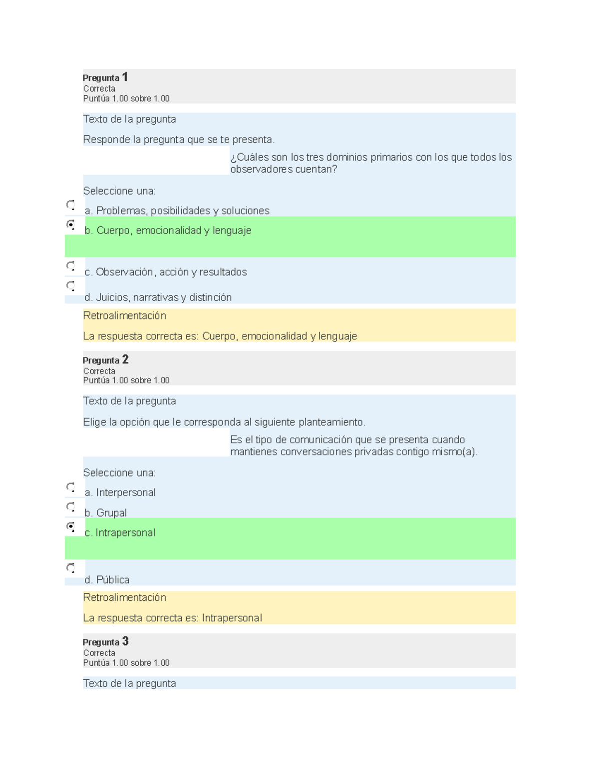 Examen 1 - taller de comunicacion efectiva - UVEG - Studocu