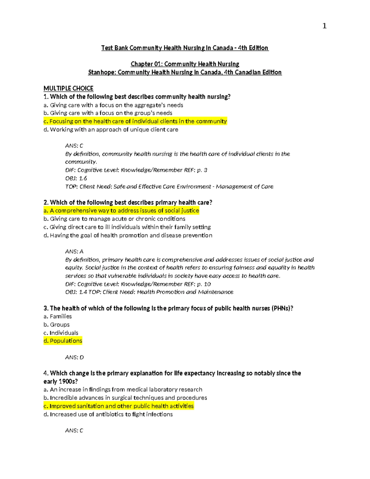 BIOL-118 Final Exam Comprehensive Study Guide & Review Questions - Studocu