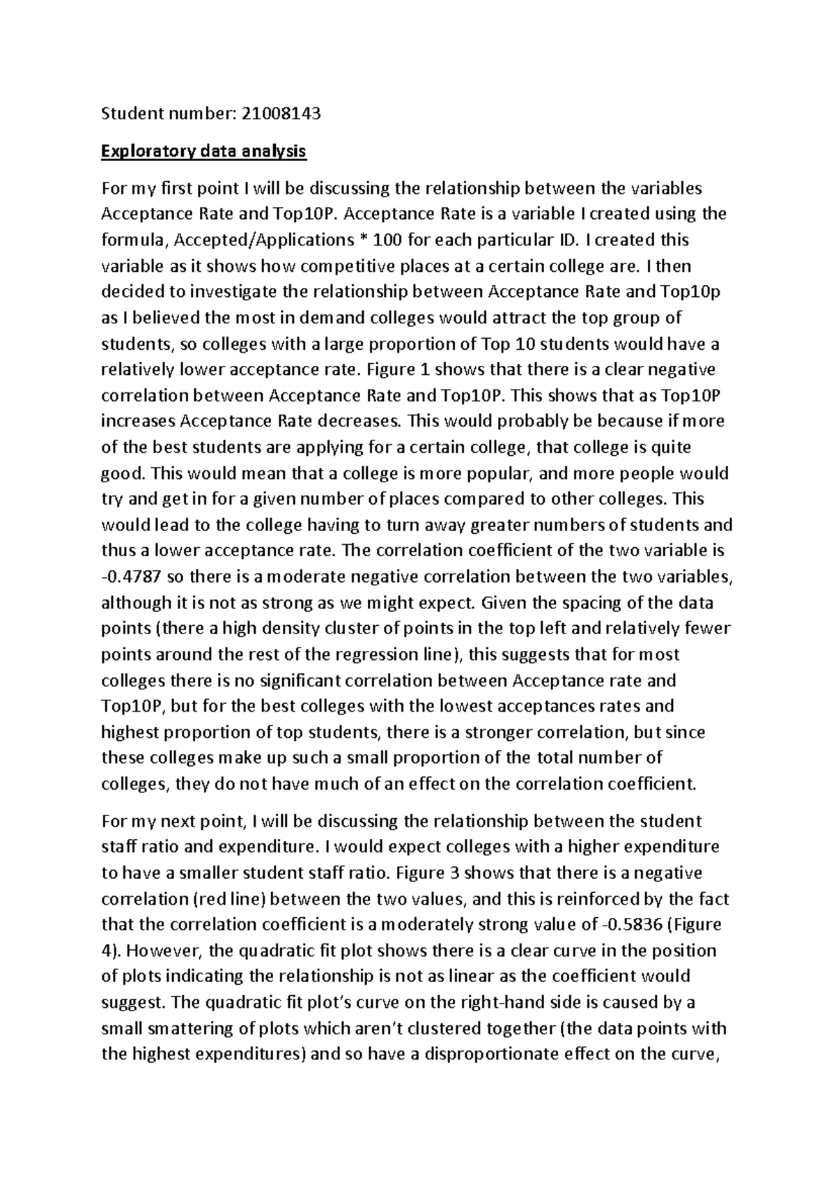 STAT0021: Assessment 4 Guidelines for Data Analysis and Submission ...
