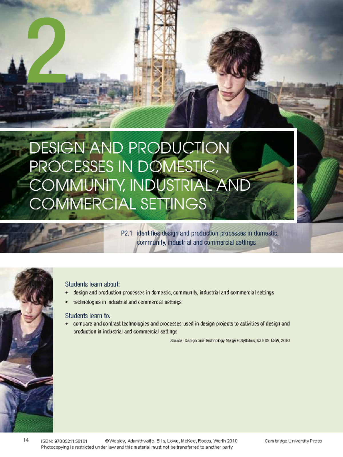 Ch2 - Design & Production Processes in Domestic & Industrial Settings ...