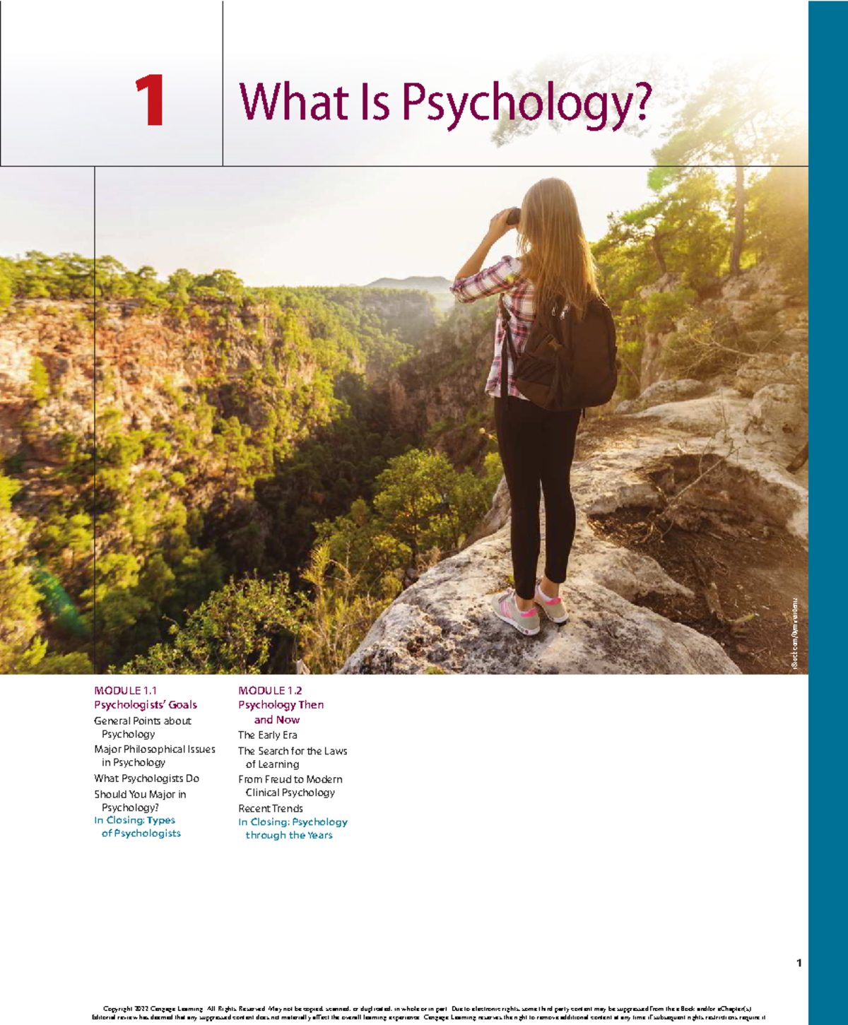 Chapter 1 Psychology - 1 What Is Psychology? MODULE 1. Psychologists ...
