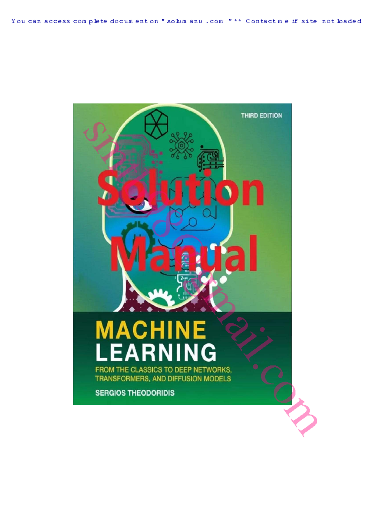Solutions to Problems in Chapter 2 - Machine Learning (ML 301) - Studocu