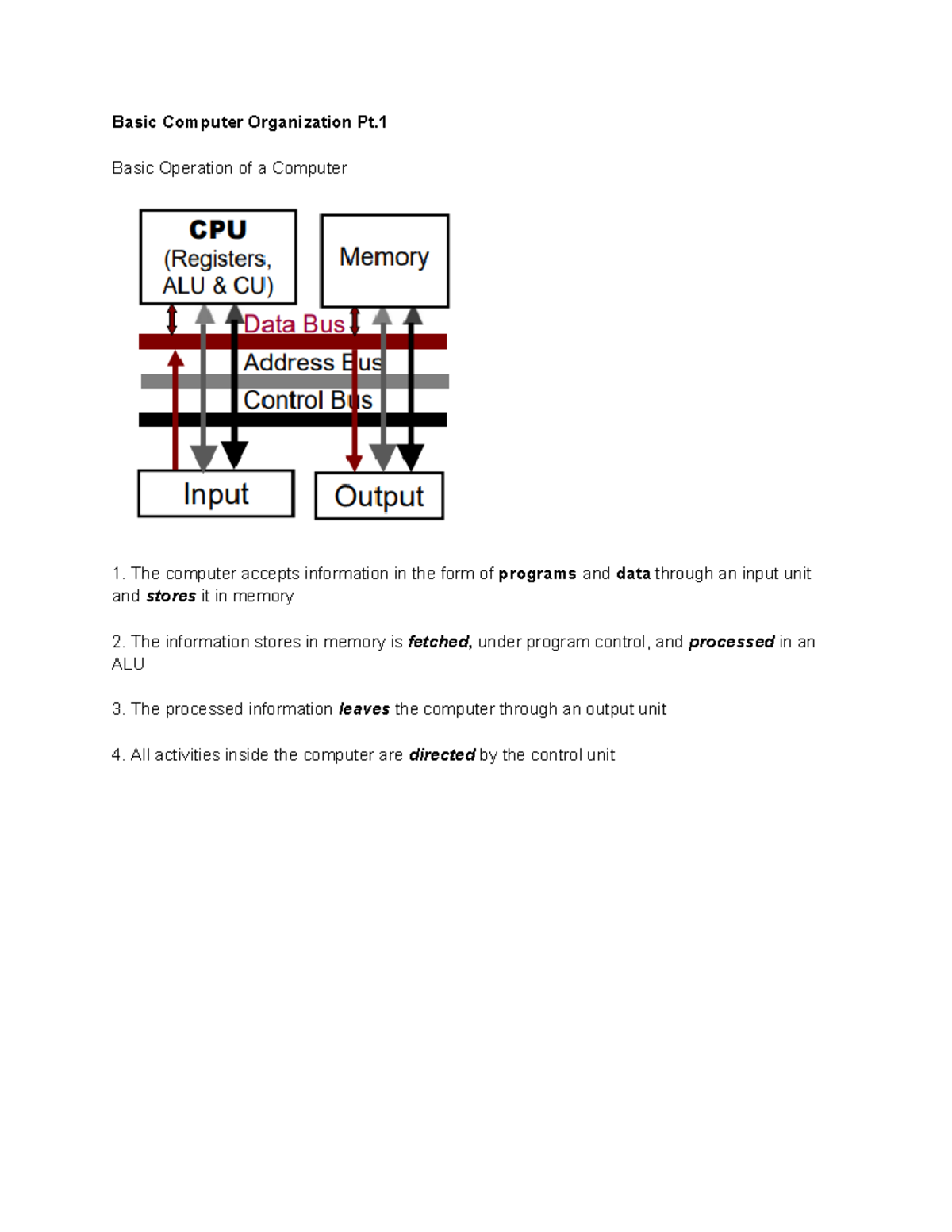 Chapter%205%20CEG2136%20Notes - Basic Computer Organization Pt. Basic ...