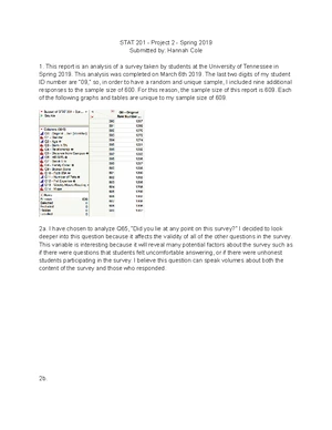 STAT 201 Final Project - STAT 201 Project Date: 05/01/ Prompt I have ...