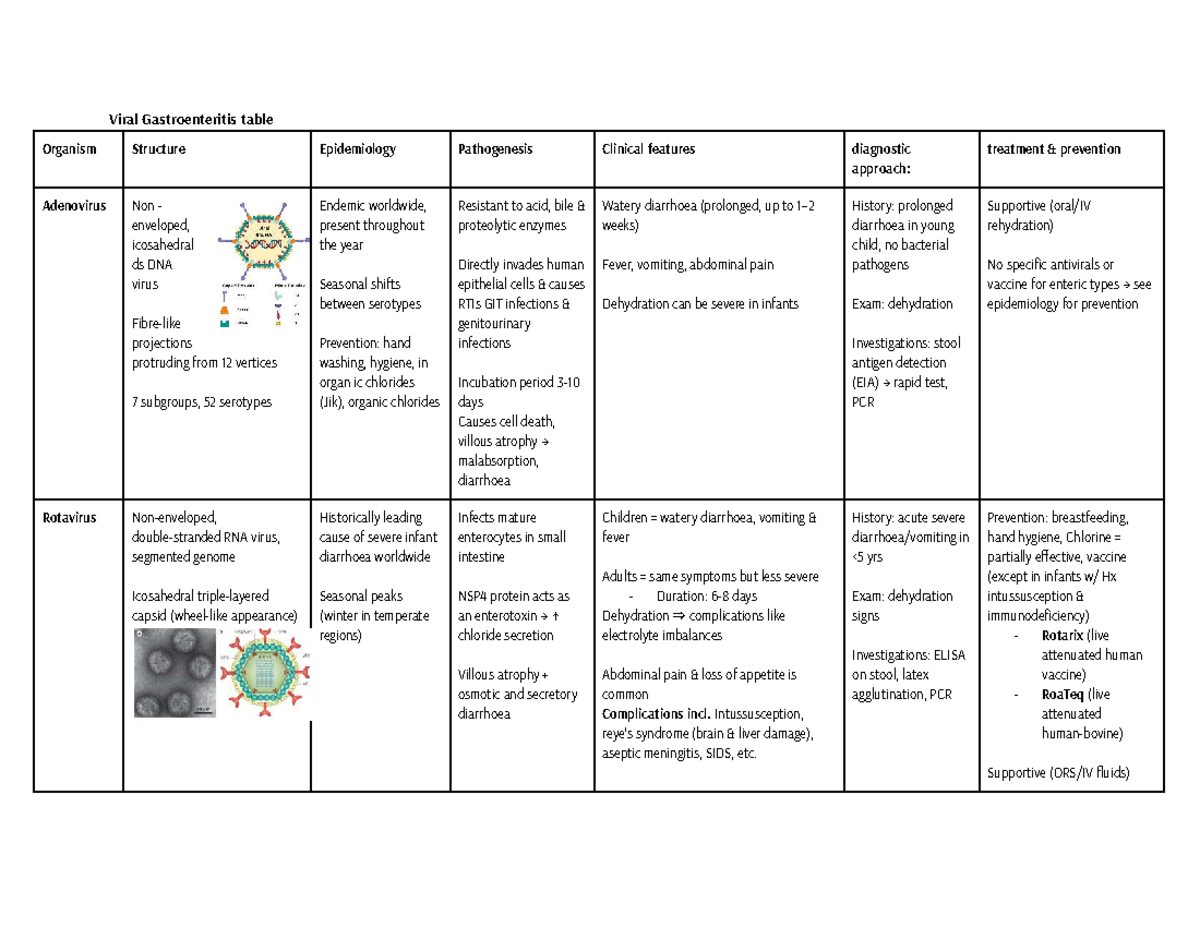 Viral Gastroenteritis Overview: Organisms, Symptoms, and Treatment ...