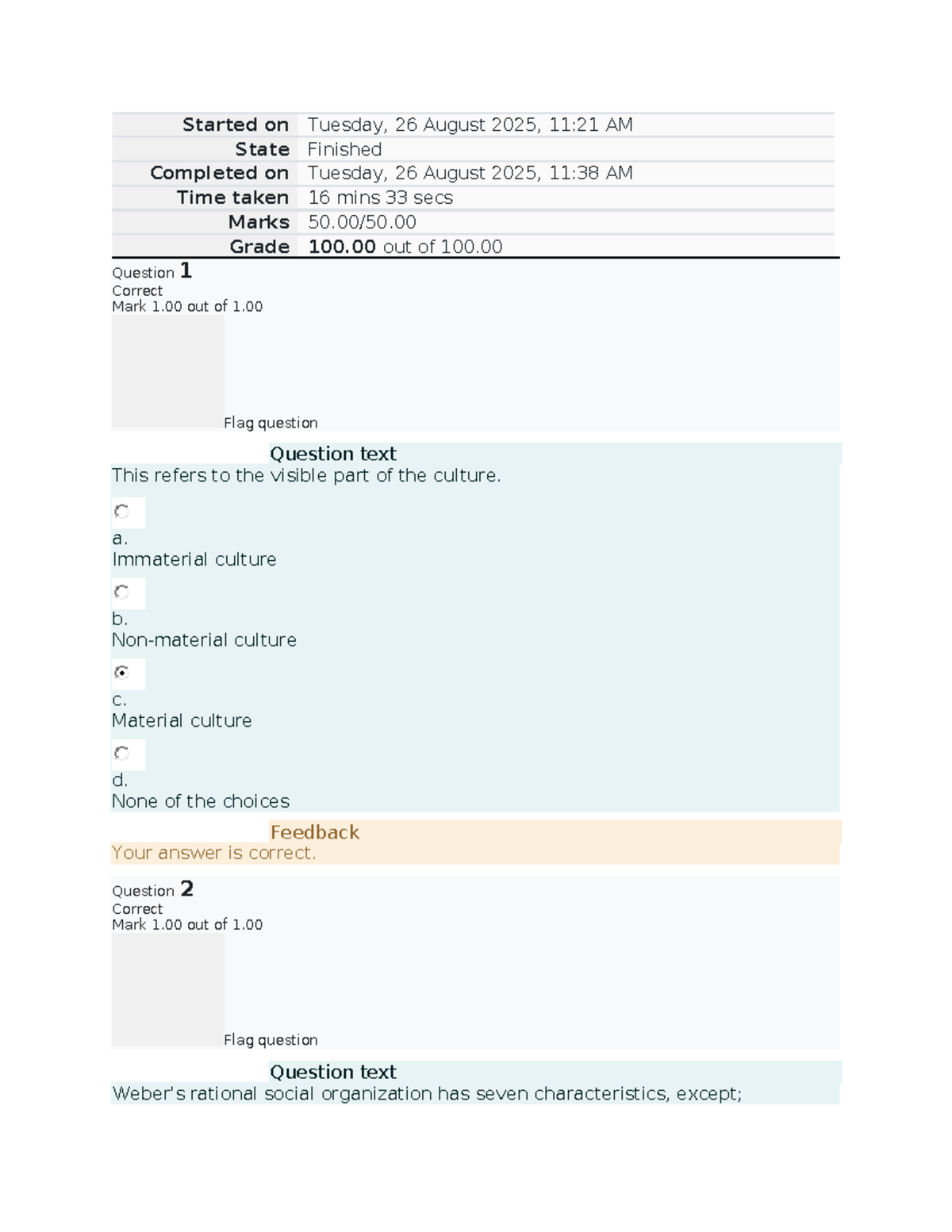 UCSP Exam Review - Key Concepts and Answers - Studocu