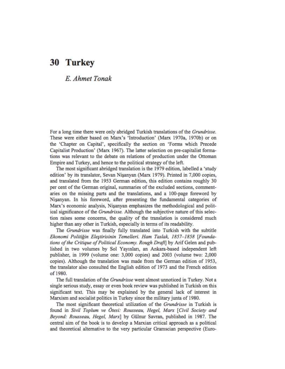 Turkey Overview and Analysis - AS per Outline - Studocu