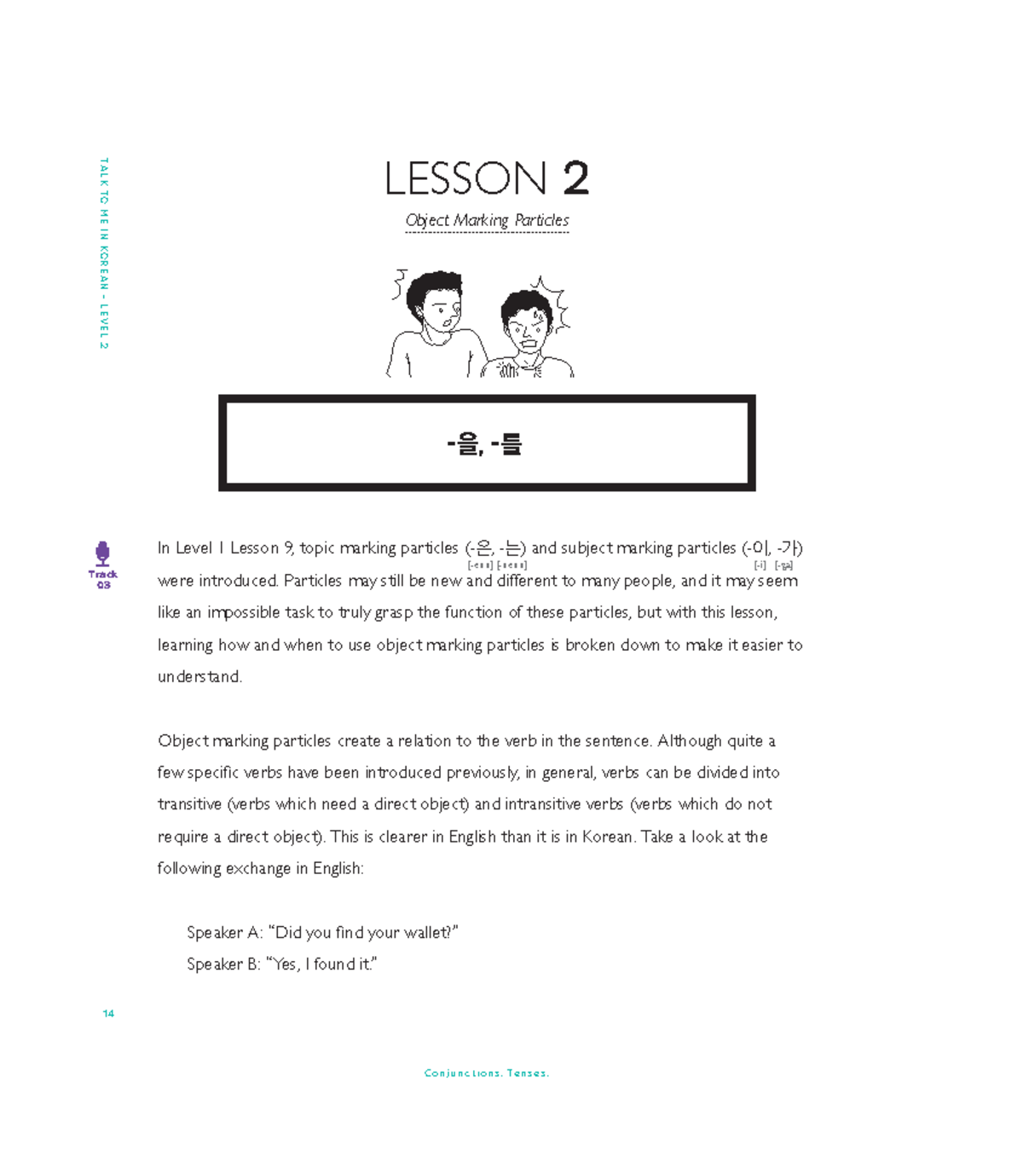 TTMIK Level 2 Lesson 2: Understanding Object Marking Particles - Studocu