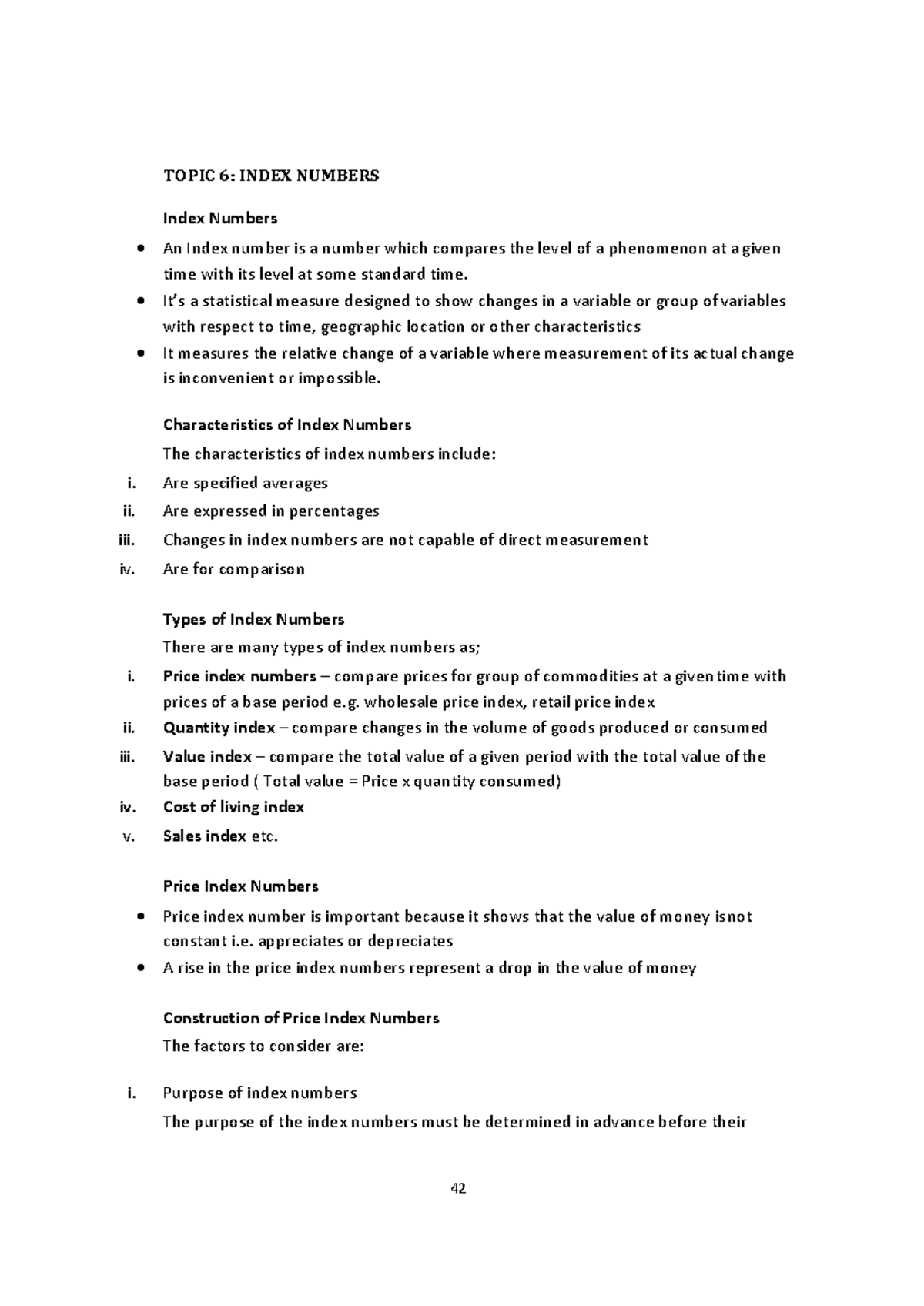 Index Numbers: Understanding Types, Construction, and Applications ...