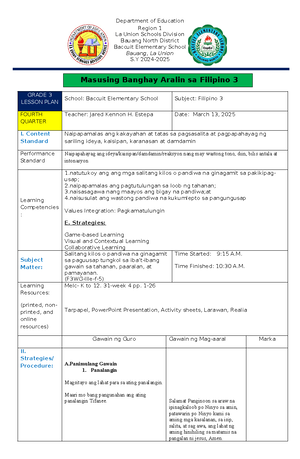 LAC Reflection Journal-RPMS - Republic of the Philippines Region I La ...