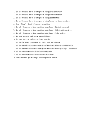 NM LAB CODE unit 1 - This is a lab work of Numerical Methods - Bi ...
