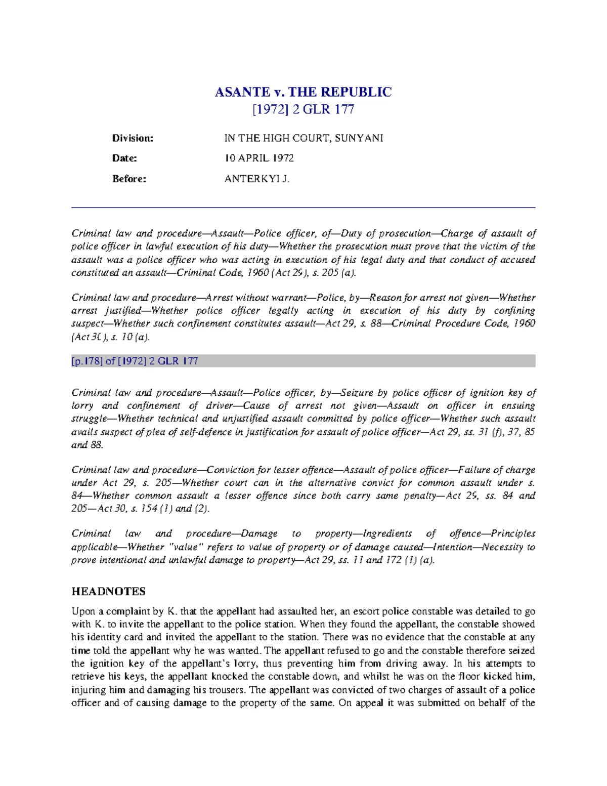 kelsen v imperial tobacco co 1957 Case Brief: Kelsen v Imperial Tobacco (FLAW 307) - Trespass to Land