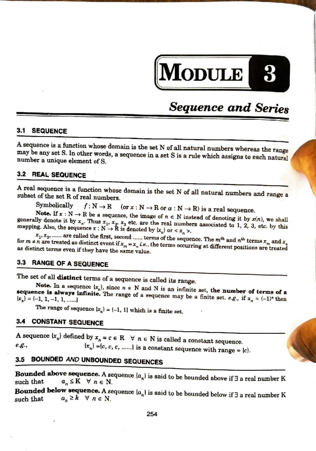 Unit 3: Sequences and Series - Maths 2 Notes by NP Bali - Studocu