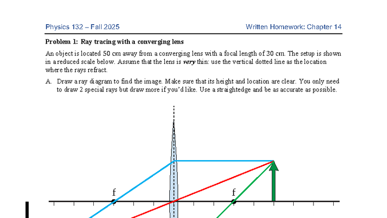 Ch 14 - Physics 132 Fall 2025 Written Homework Solutions - Studocu