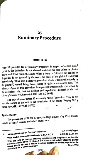 Order 9: Appearance and Non-Appearance of Parties in Civil Procedure ...