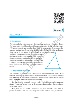 Iemh110 - maths for 9th grade.. indian syllabus - CHAPTER 10 HERON’S