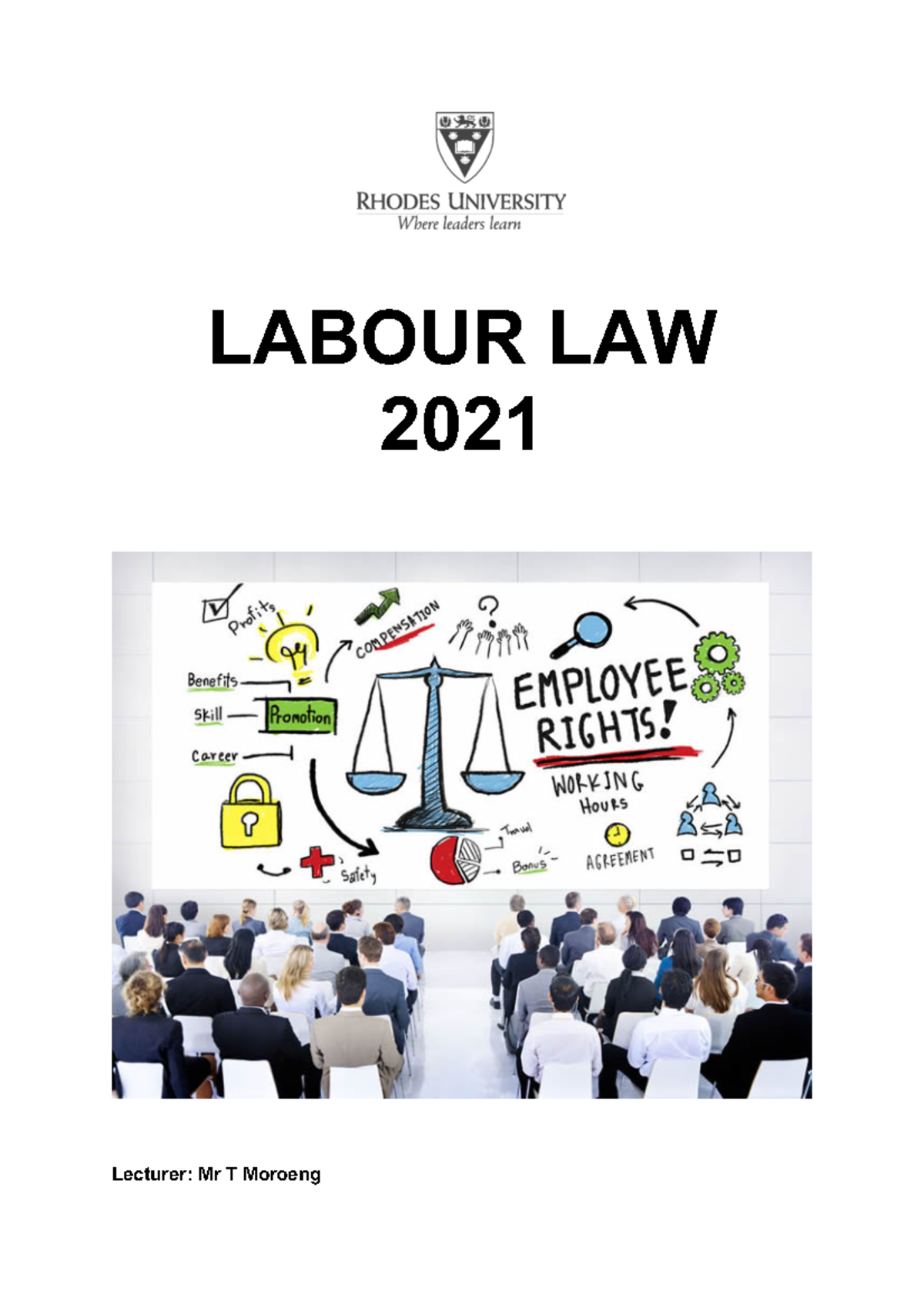 Labour Law Course Outline 2021. Guideline and guidelines for tests and ...