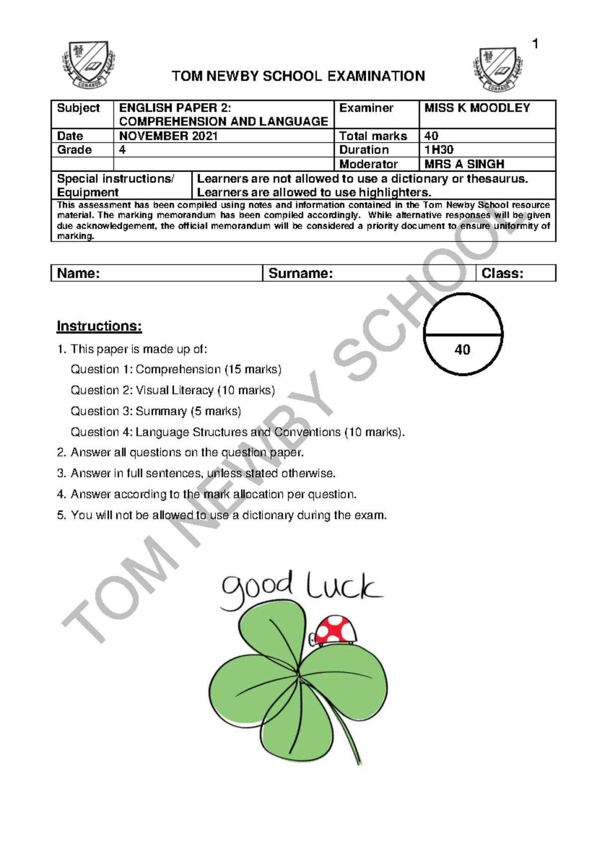grade-4-english-exam-paper-2-comprehension-language-nov-2021-studocu