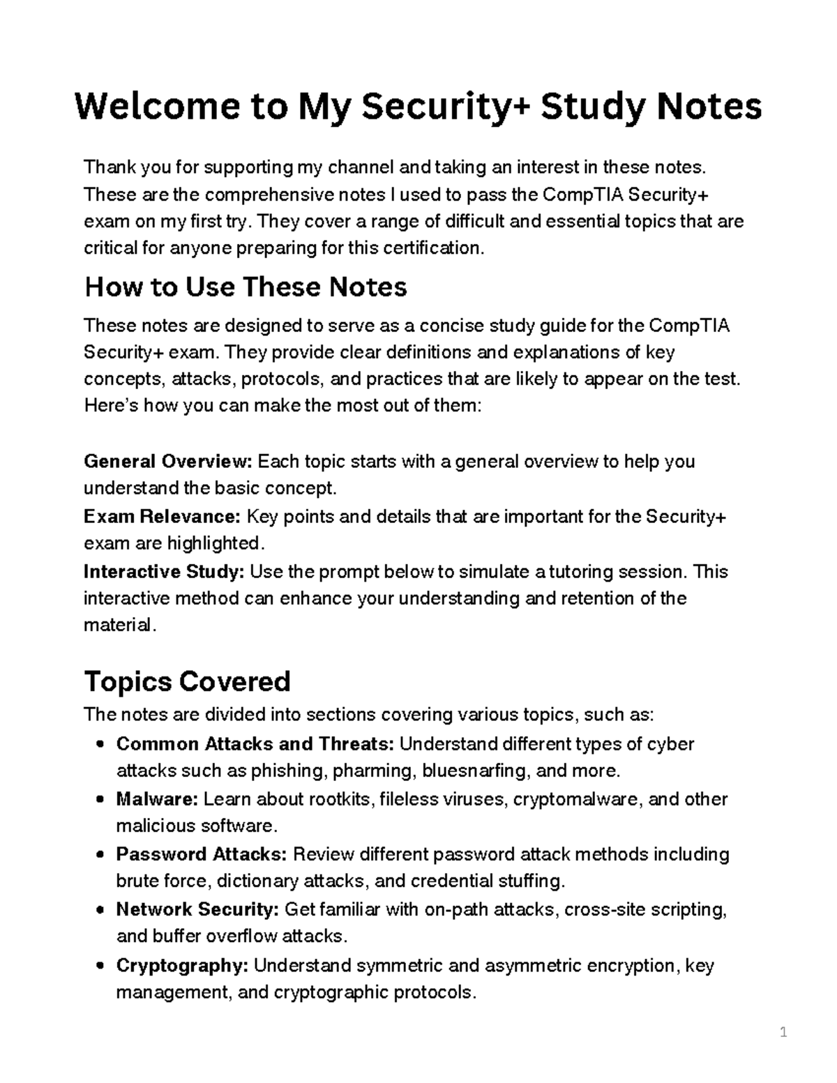 Cyber Dojo Security+ Official - Welcome to My Security+ Study Notes ...