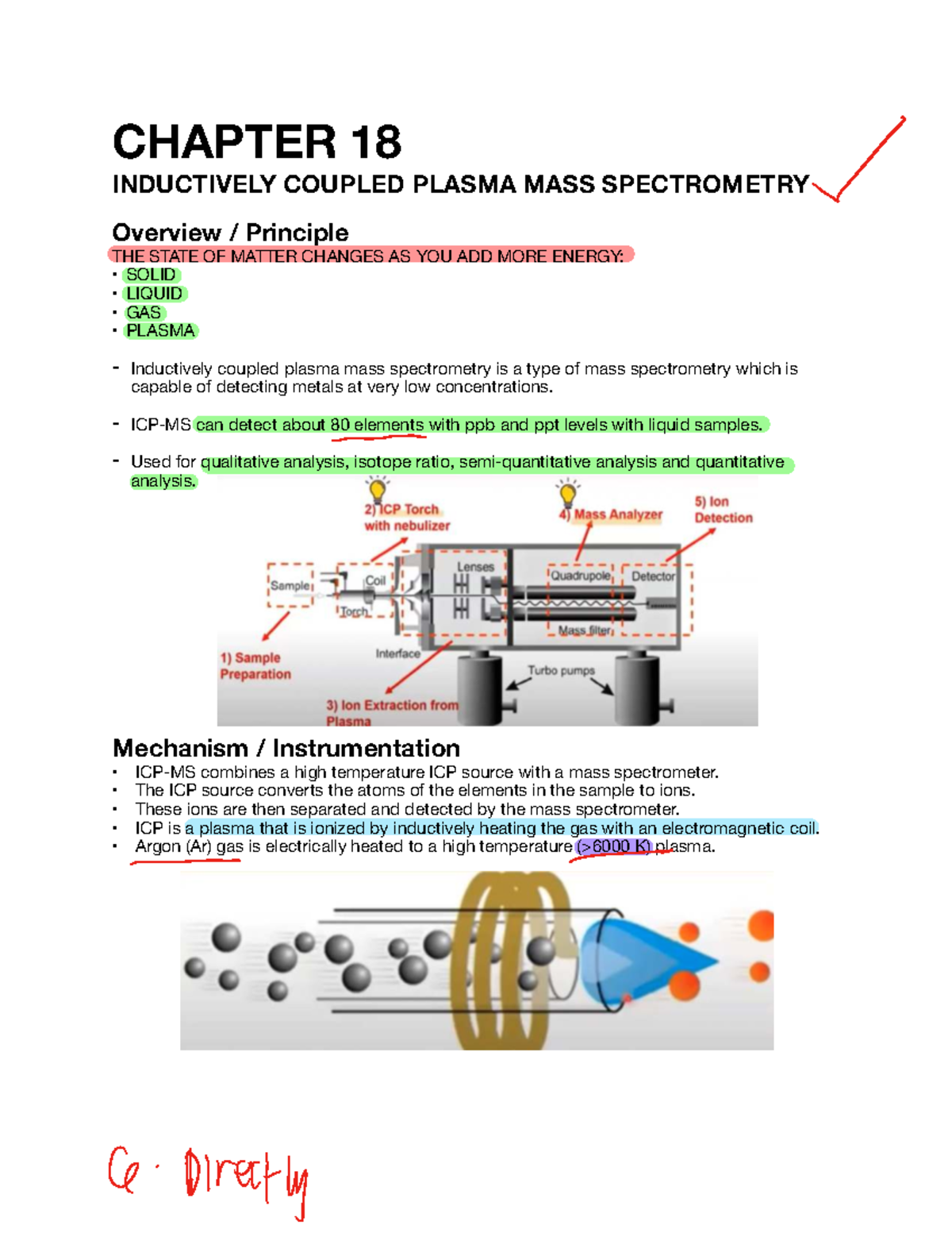 CHAPTER 18: INDUCTIVELY COUPLED PLASMA MASS SPECTROMETRY Overview - Studocu