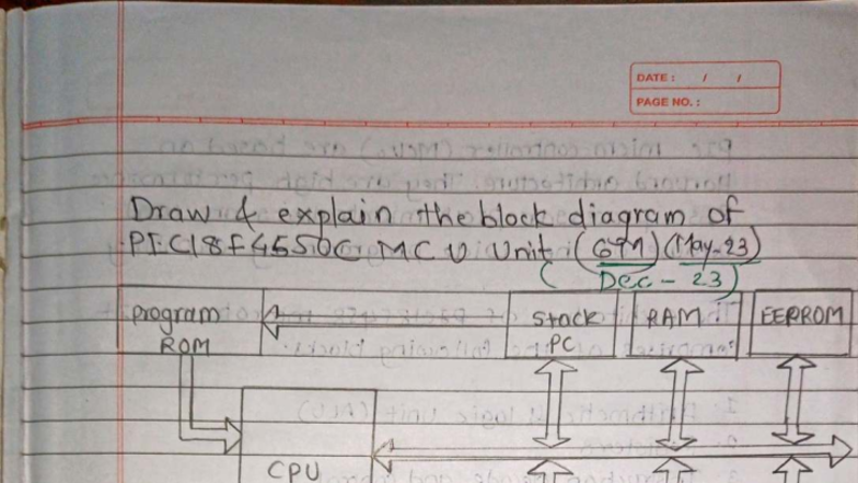 Unit 3 - Microcontroller Notes (PLCIRE45SOGMCW) - Studocu