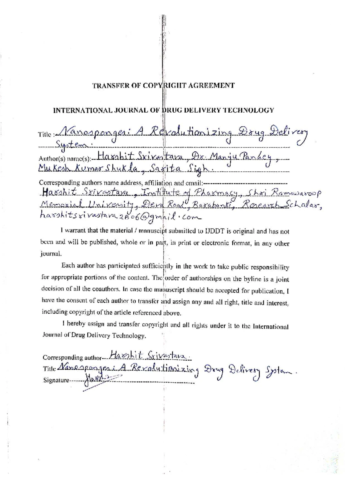 ijpqa-copyright-transfer-agreement-a-review-on-nanospanges-in-drug