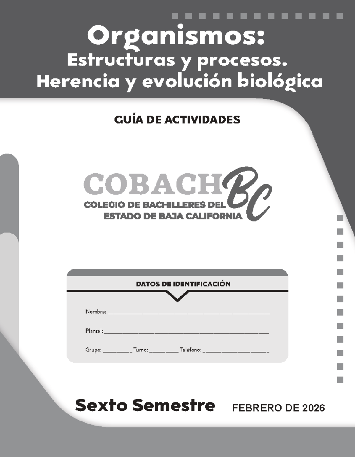 Guía de Actividades: Organismos, Estructuras y Procesos - 6to Semestre - Document Preview