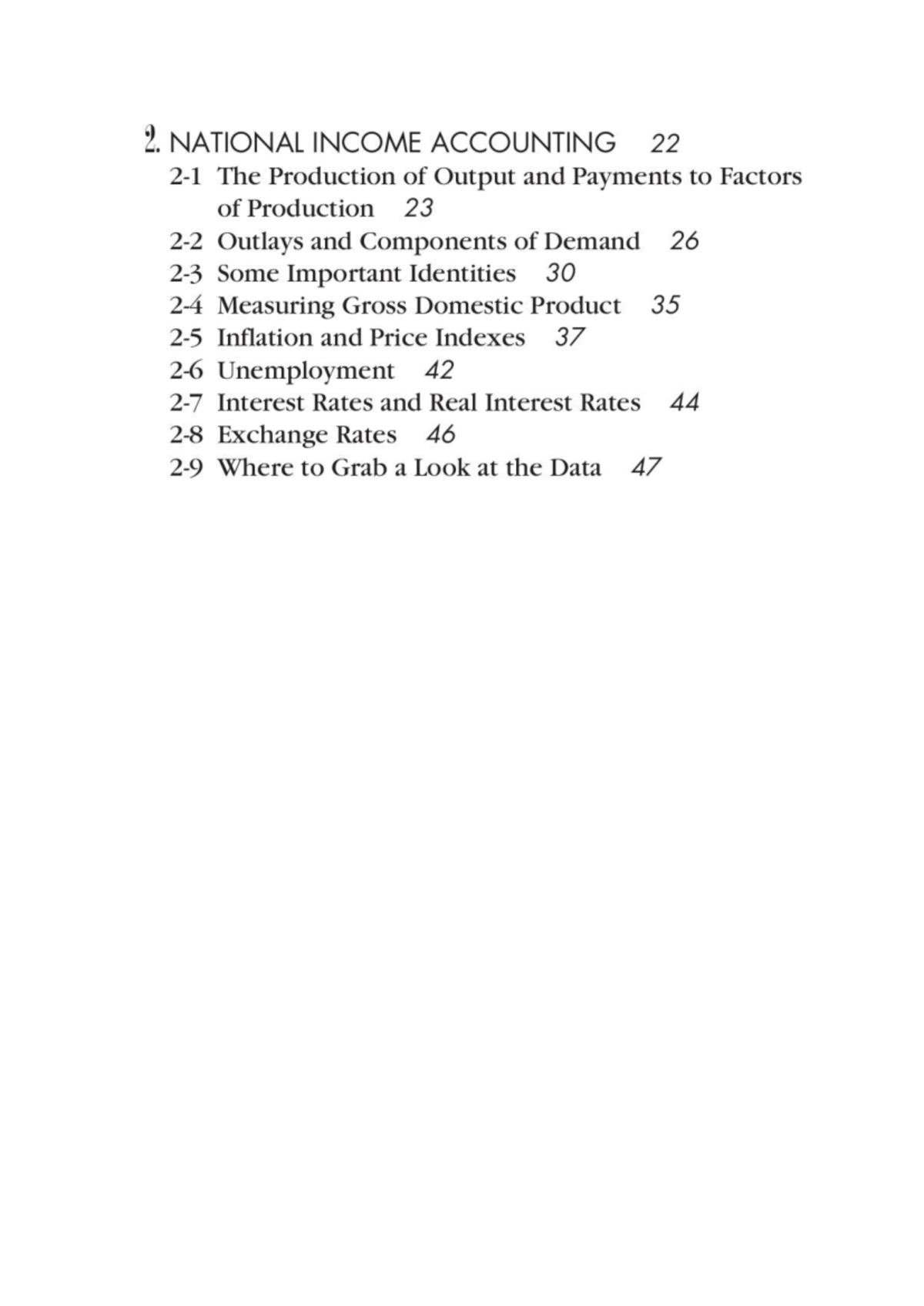 Chapter 2: National Income Accounting and Key Economic Indicators - Studocu